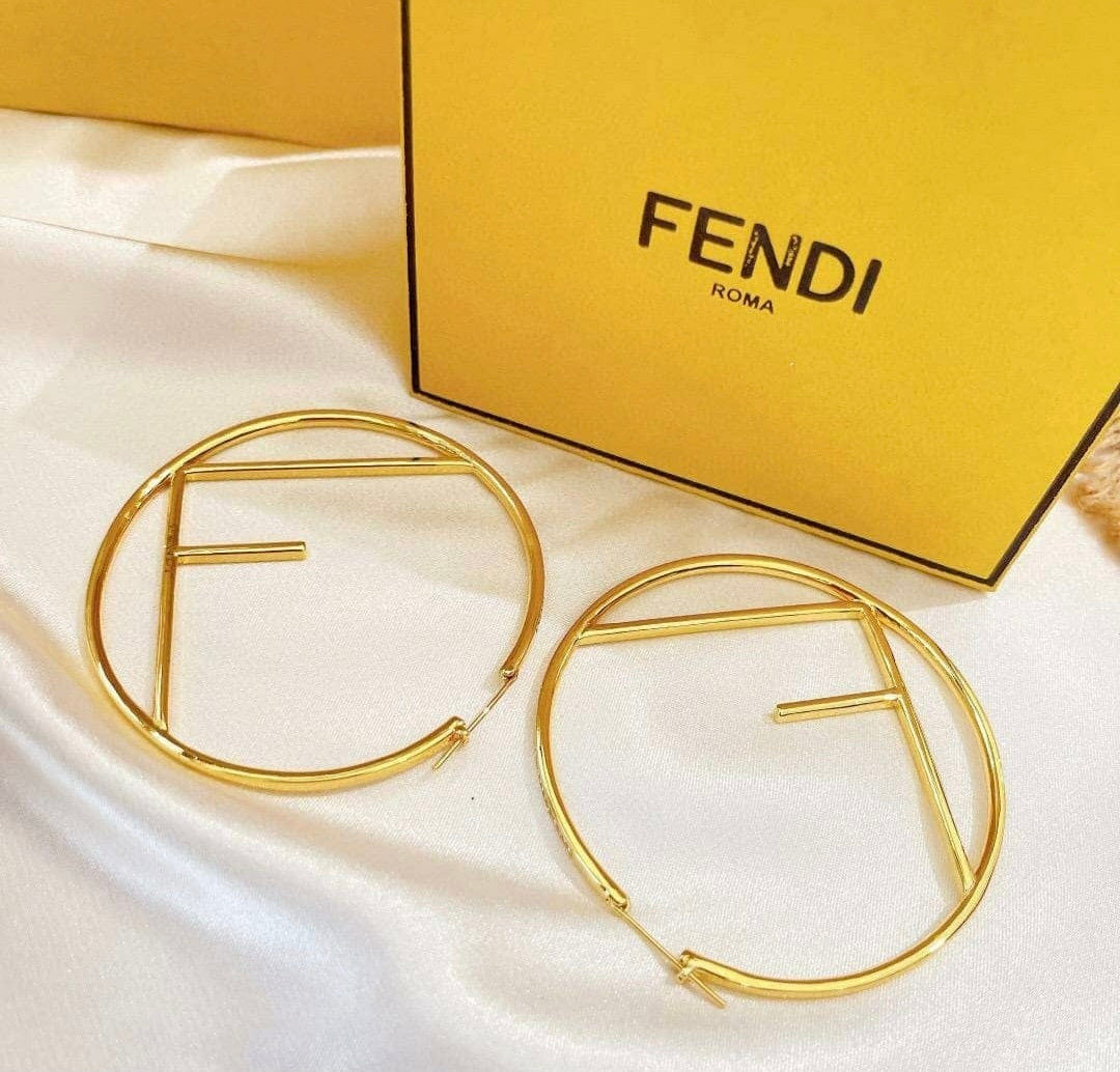 Joshdee Fendi hoops