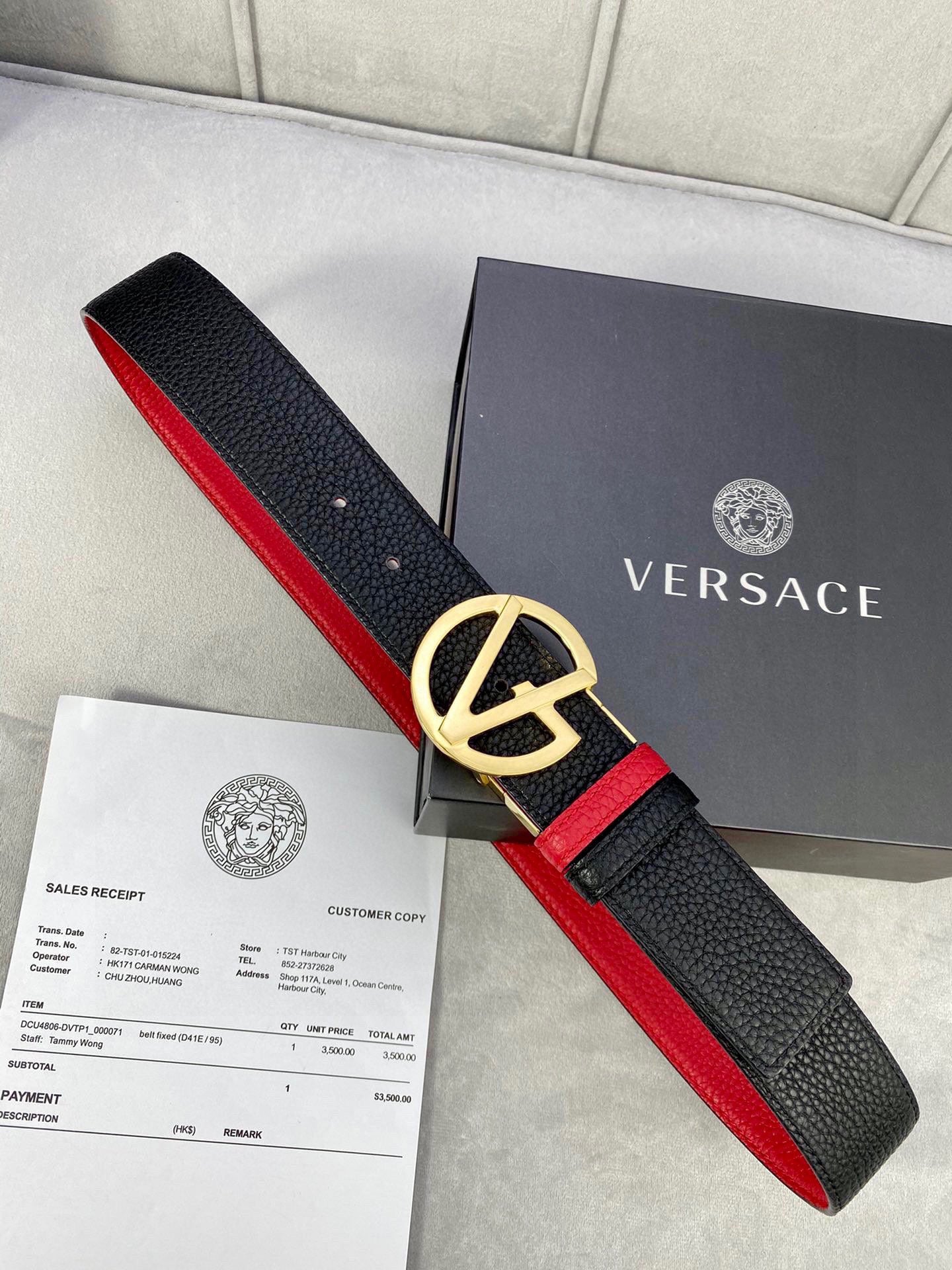 Joshdee versace Belts